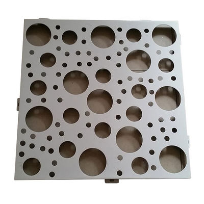 Building Aluminium Curtain Wall Decorative Screen Partition Perforated